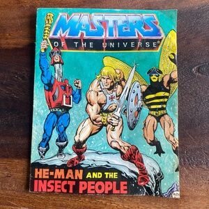 Masters of the Universe Mini Comic Book He-Man And The Insect People
